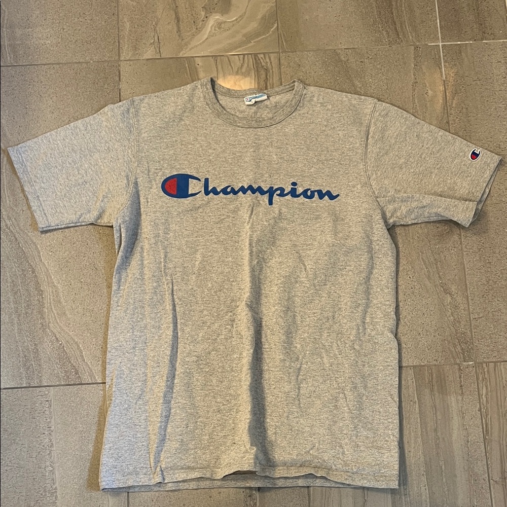 Champion Gray Short Sleeve Tee - Picture 1 of 4